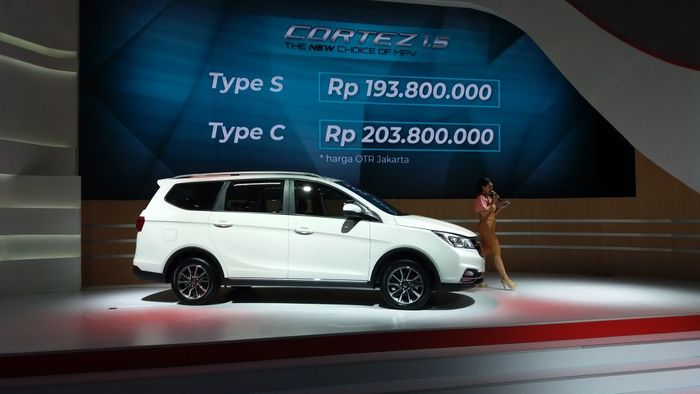 Wuling Cortez 1.5, mulai dari Rp 193 jutaan