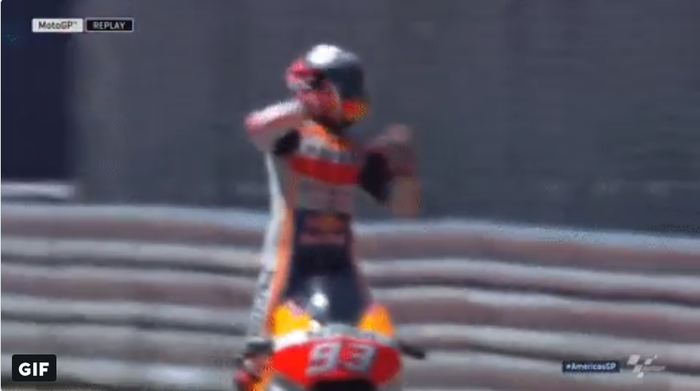 Selebrasi seperti kingkong ngamuk