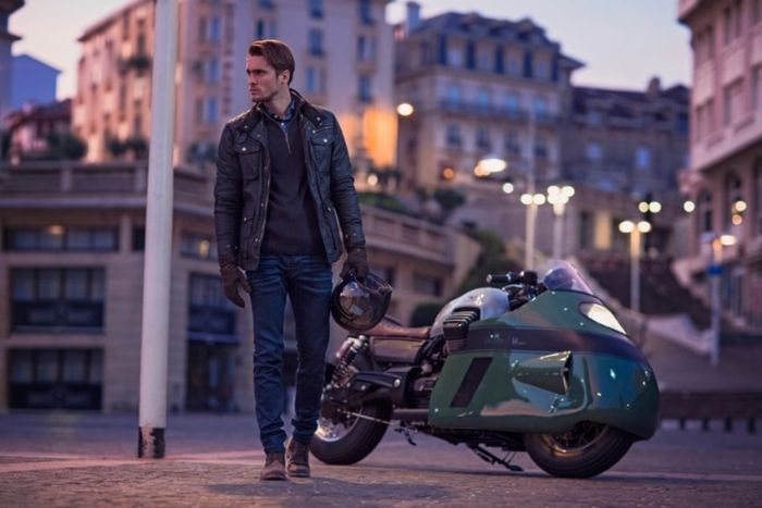 Moto Guzzi Eldorado custom ala Moto Guzzi V8 besutan Vanguard