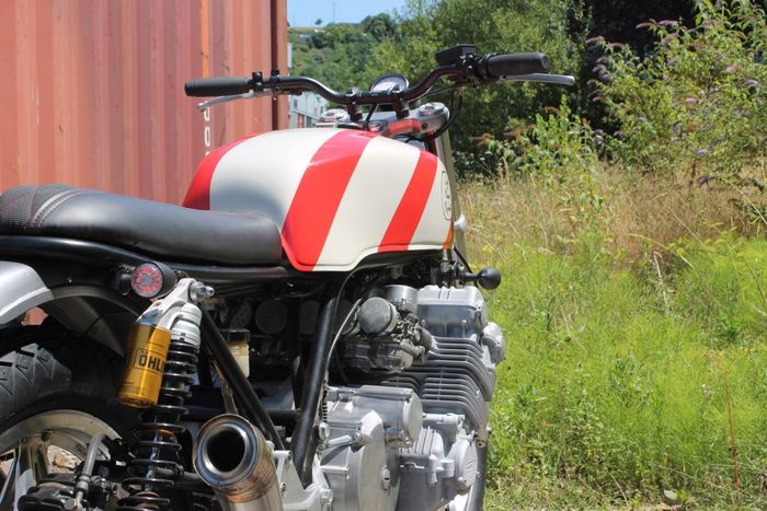 Honda CBX custom brat style garapan Cafe Racer SSpirit, Spanyol.