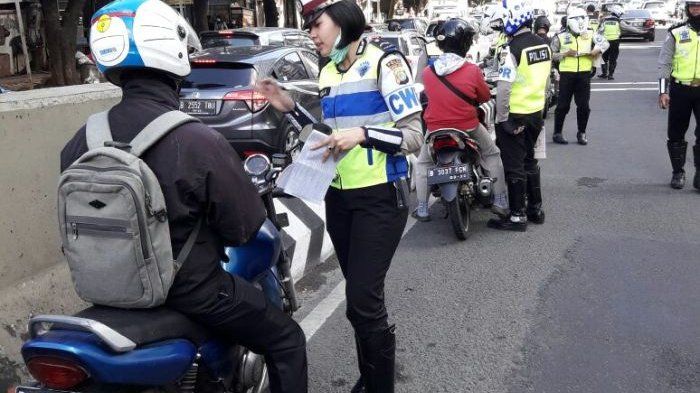 Ilustrasi razia kendaraan