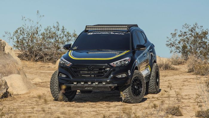 Hyundai Tucson hasil modifikasi Rockstar Garage