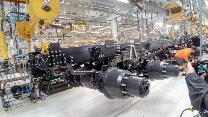 Pabrik Scania di Sodertalje, Swedia