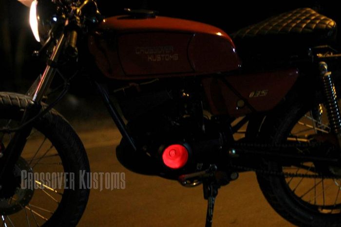 Yamaha RX-King dengan sadel unik ala chopper