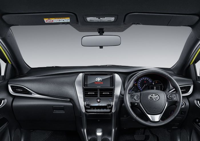 Tampilan interior Toyota New Yaris TRD Sportivo, lebih modern dan kaya akan fitur