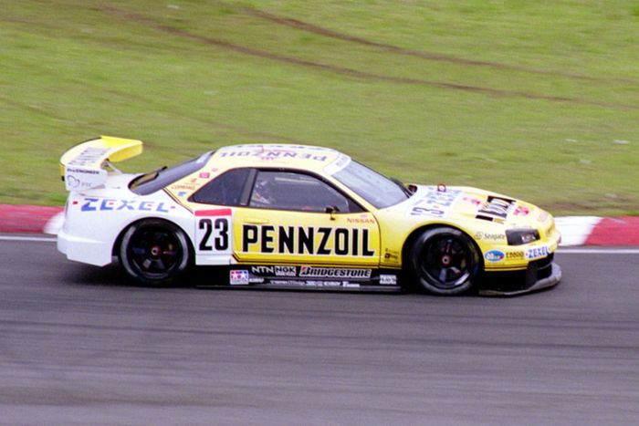 Nissan Skyline dari tim Nismo Pennzoil Zexel
