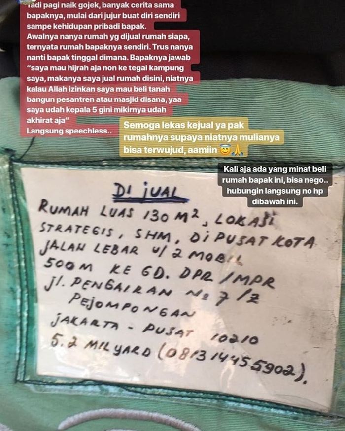 Jaket ojol bisa jadi tempat iklan nih?