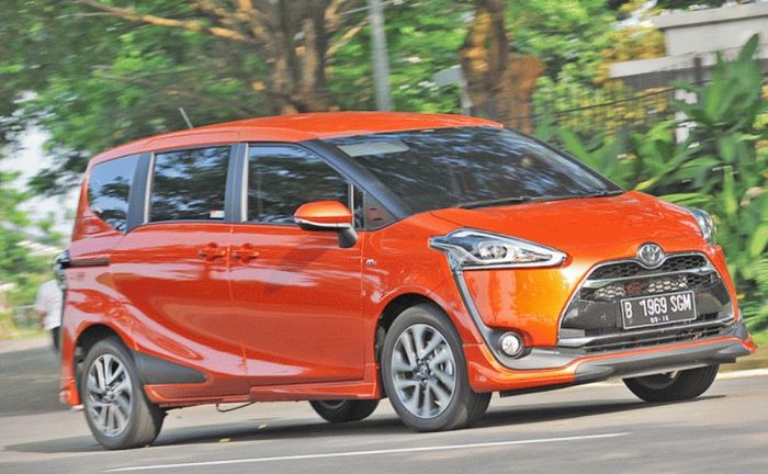 Ilustrasi Toyota Sienta Bekas