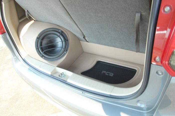 Audio minimalis di kabin belakang, yang penting suaranya