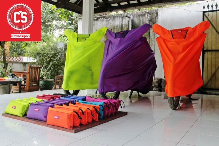 Sarung mantel motor merk Super