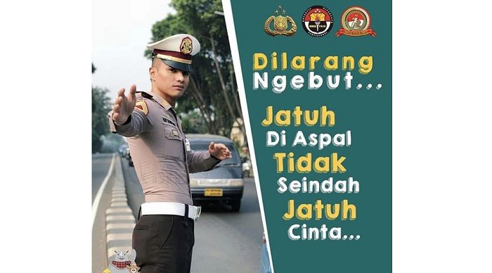 Imbauan kocak polisi