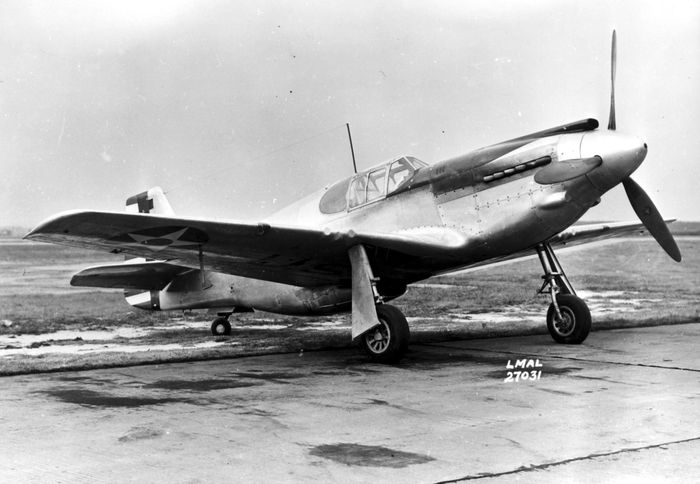 Salah satu pesawat P-51 yang digunakan dalam Perang Dunia II