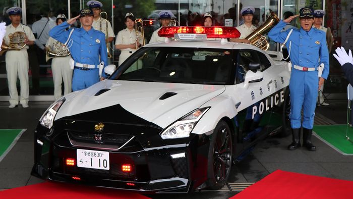 Nissan GT-R R35 untuk kepolisian Jepang