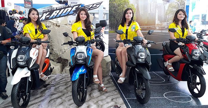 Empat pilihan warna baru Yamaha X-Ride 125 2018
