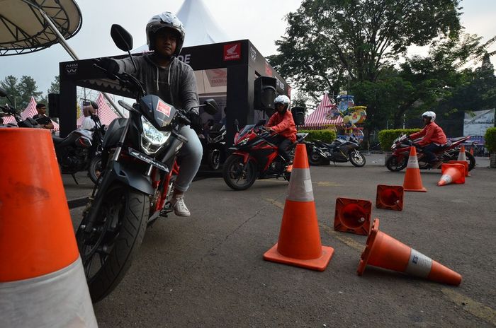 Area test ride di Honda Sport Motorshow 2018