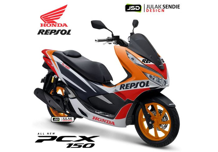 All New Honda PCX 150. Spoty/Racing