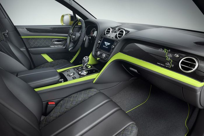 Bentayga Pikes Peak Limited Edition interior