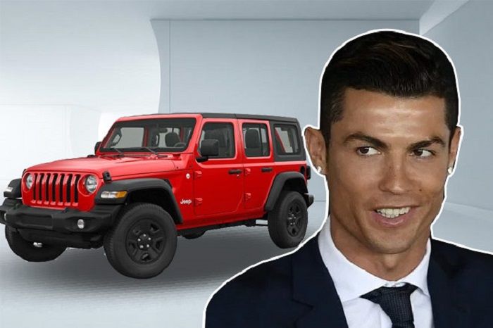 Cristiano Ronaldo dan Jeep