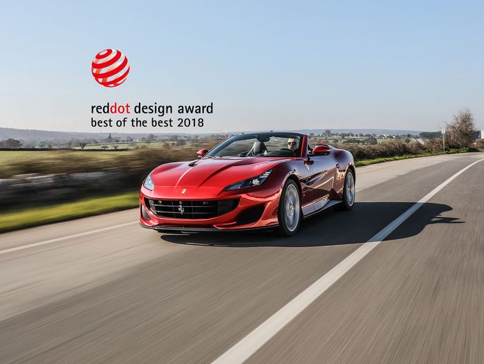 Ferrari Portofino raih penghargaan Red Dot desain award di Jerman