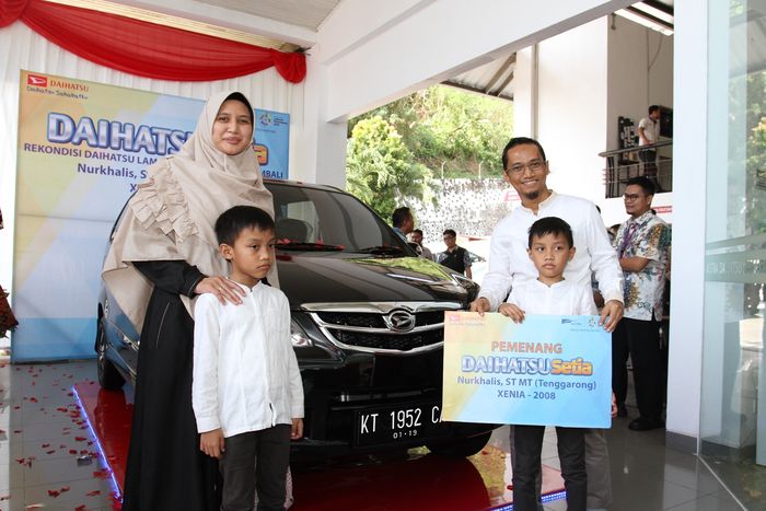 Nurkhalis, salah satu pemenang Daihatsu Setia