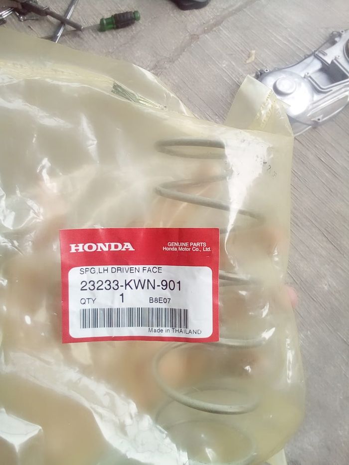 Kode Per CVT Honda PCX CBU