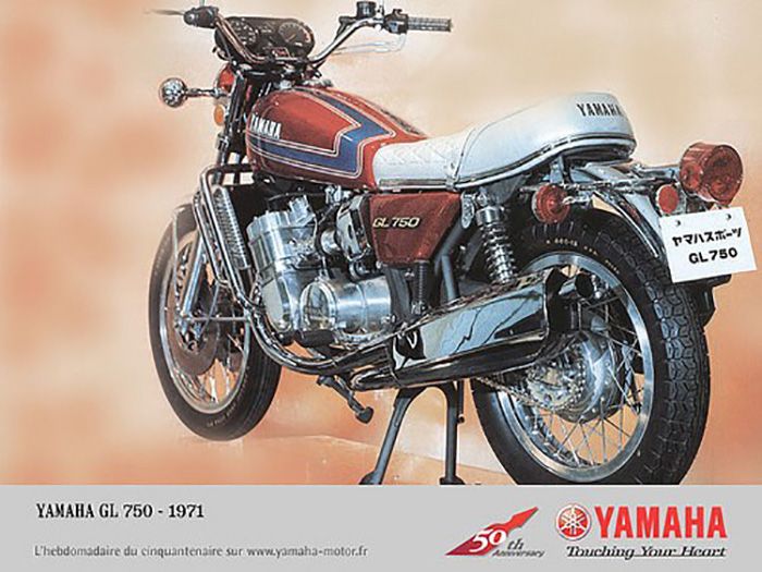 Sayangnya Yamaha GL750 enggak sempat masuk tahap produksi