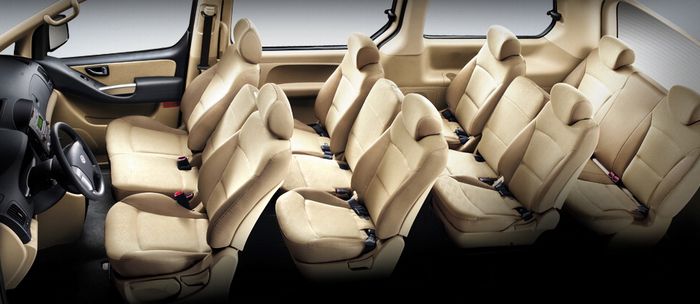 Ilustrasi interior Hyundai H-1 yang bisa mencapai 12 kursi