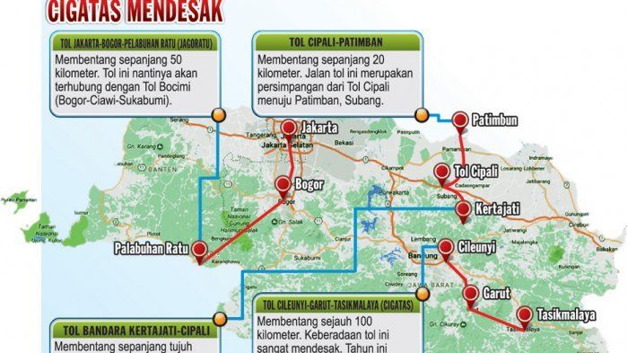 Proyek jalan tol Cigatas