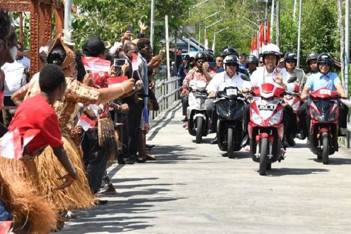 Kunjungan Pak Jokowi ke Kabupaten Asmat, Papua