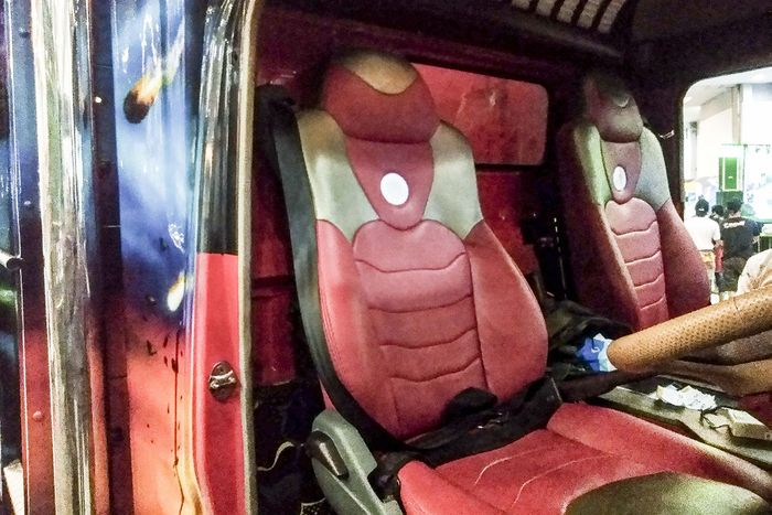 Jok Iron Man pada Avengers, salah satu kontestan di Jogjakarta Truck Festival 2018 - Hikmaw
