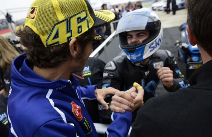 Debut tim milik Valentino Rossi pada tahun 2014