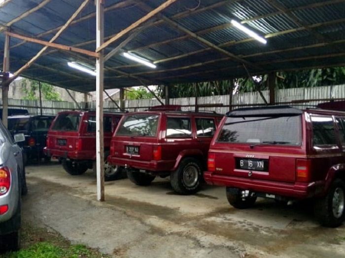 Pared Jeep, bengkel spesialis mobil-mobil Jeep
