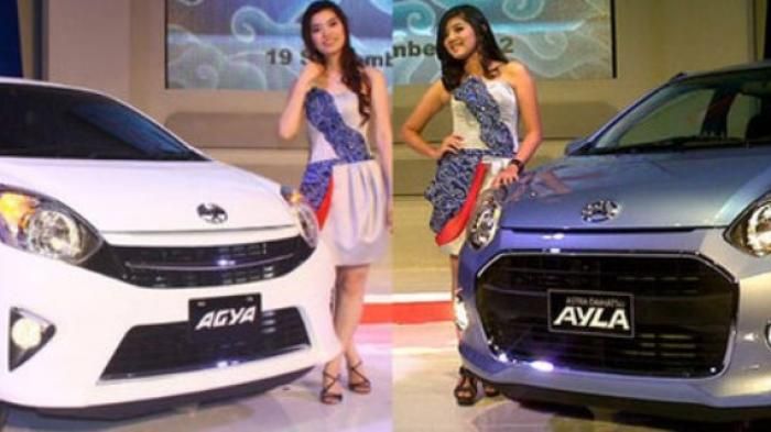 Toyota Agya dan Daihatsu Ayla