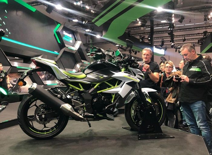 Kawasaki Ninja Z125 juga hadir di Intermot Motorcycle Show 2018 di Cologne, Jerman.