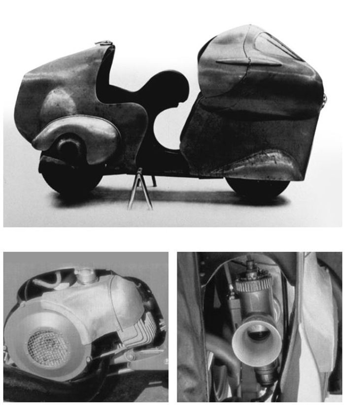 Vespa Monthlery bisa mencapai kecepatan 171 km/jam walau hanya 125 cc