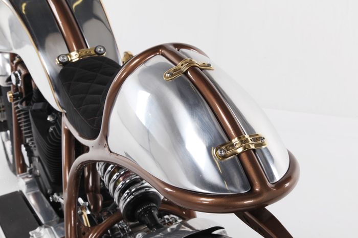 Harley-Davidson Shovelhead 1968 Cafe Racer Hurakan FMW Motorcycles