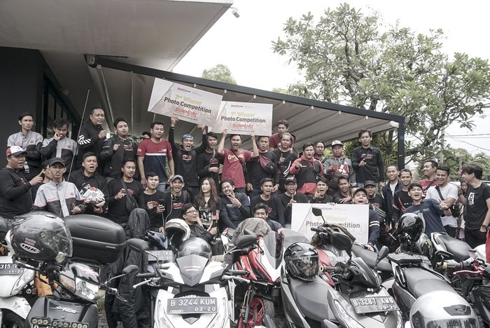 Peserta Sunmori Sahabat Satu Hati Berbagi Finish di Menteng Jakarta