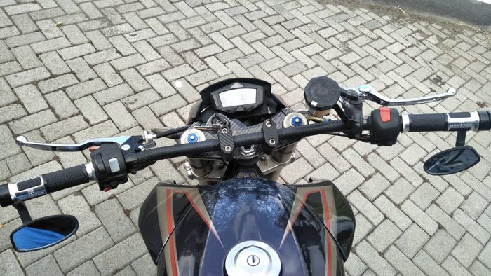 Setang baplang dan speedometer