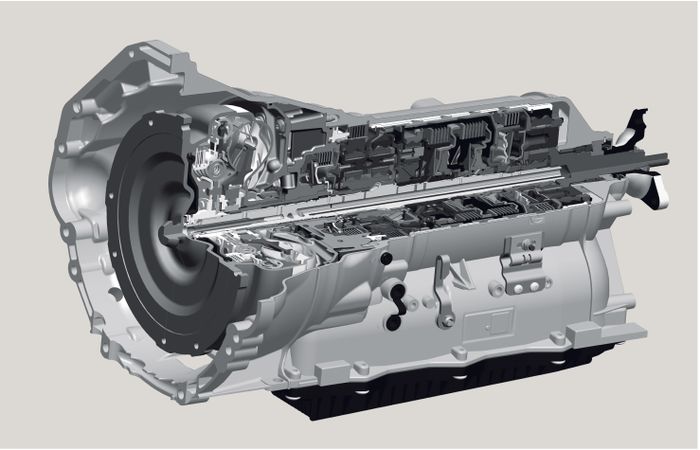 Ilustrasi planetary gear pada transmisi matik konvensional