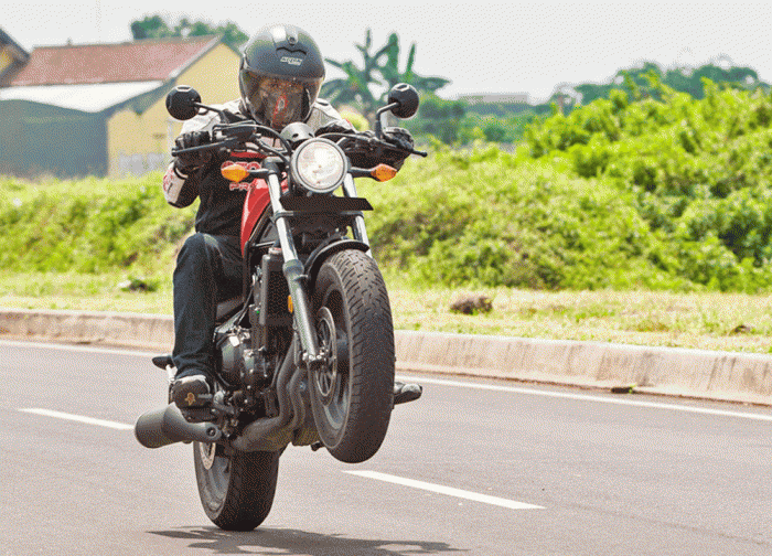 Test Ride Honda CMX500 Rebel