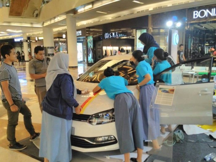 Poloisme Stickering Contest diikuti lima sekolah di Jakarta dan sekitarnya