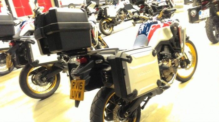 Honda CRF1000L Africa Twin Adventure Roads Nordkapp 2017