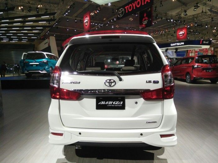 Toyota Avanza Limited Edition saat dipajang di GIIAS 2017 (10-20/8) 
