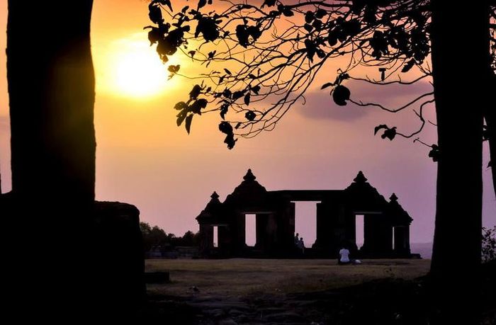 Candi Ratu Boko.