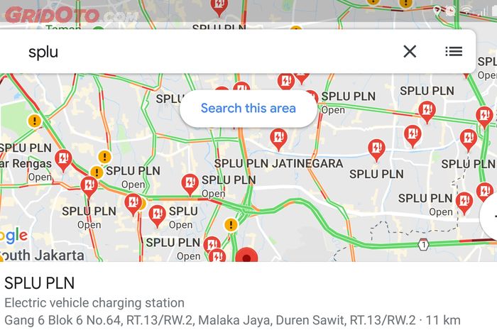 Cara Mudah Mencari SPLU PLN, Cukup Pakai Google Maps Saja