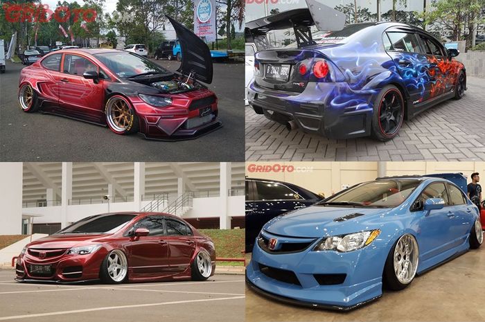Deretan Modifikasi Honda Civic Fd Dari Elegan Sampai Habiskan Budget Rp 1 5 Miliar Semua Halaman Gridoto Com