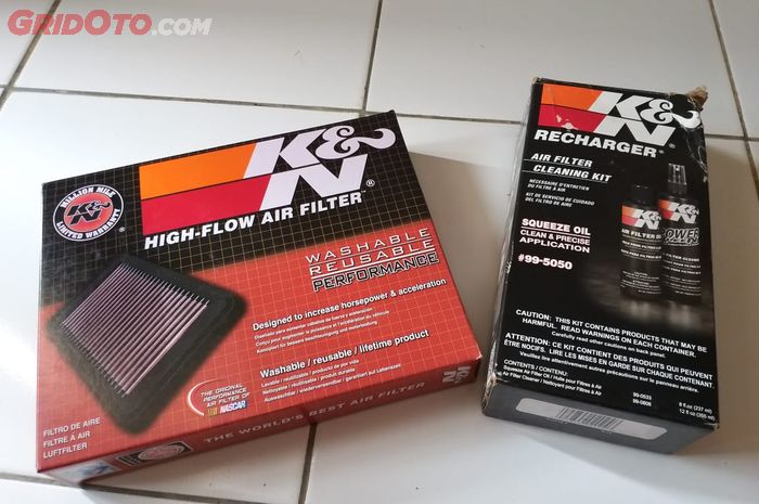 Salah Bersihkan Filter Udara Bahan Kain Katun, Bisa Bikin