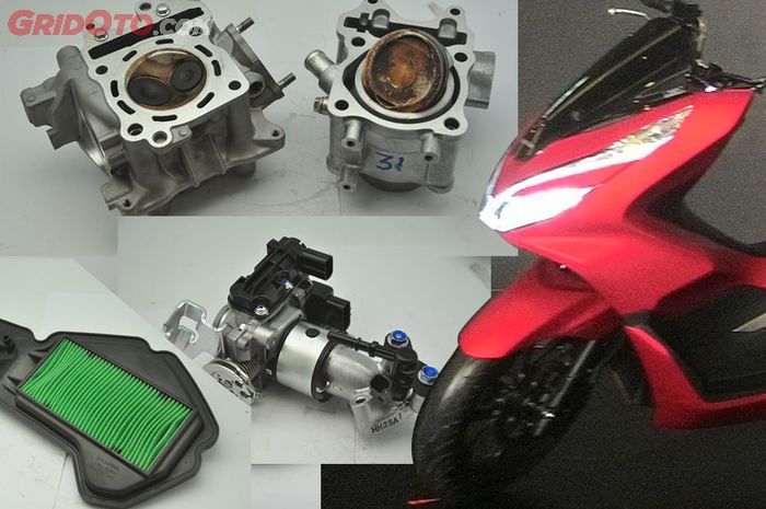 Bongkar Jeroan Mesin All New Pcx 150 Temukan Bedanya Dari Vario 150 Gridoto Com
