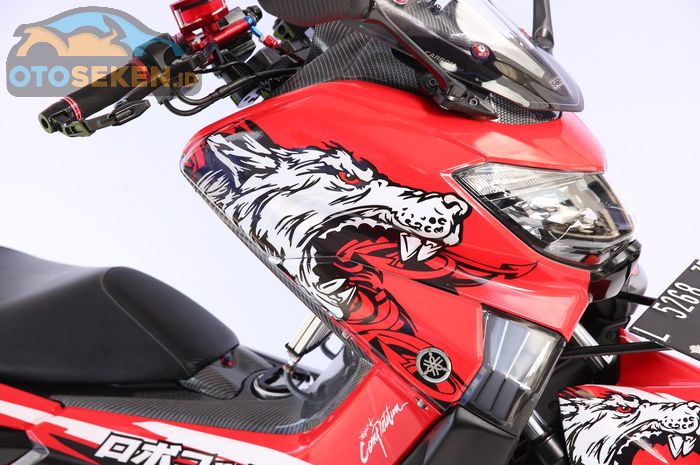 Stiker Bengkel Motor Cutting Sticker