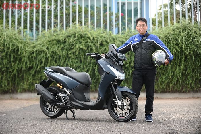 Gokil Biaya Modifikasi  Yamaha Lexi ini Bisa Beli Honda 